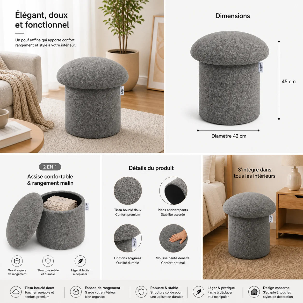 champibox pouf