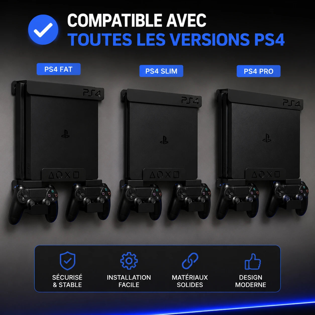 Support Mural PS4